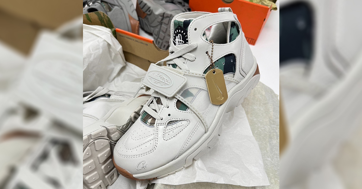 Maze event: The Air Trainer Huarache takes Corteiz fans to